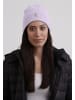 CASH-MERE.CH Bio Rib Mütze in Hell Violet