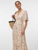 Vero Moda Gesmoktes Kleid in Birch 1