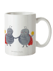 Mr. & Mrs. Panda Kindertasse Sternzeichen Zwilling ohne Spruch in Weiß