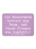 Mr. & Mrs. Panda Magnet Spruch Wassermann Ideenflug mit Spruch in Lavendeltraum