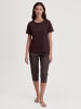 Calida Shirt in black cherry