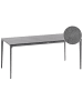 Beliani Konferenztisch SOVARETO in Grau - (W) 90 x (H) 75 x (L) 180 cm