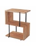 KADIMA DESIGN Beistelltisch S-Form 45x60x30cm Metall Ablagetisch, Tischchen