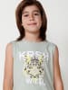 KOROSHI Ärmellose Jungen-Tanktops in khaki