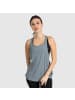 SMILODOX Tank Top Tessie in Dunkelgrau