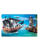 United Labels Playmobil Brotdose mit Trennwand - Piraten in blau