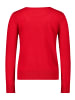 Betty Barclay Kaschmir-Pullover mit V-Ausschnitt in Rot