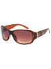 styleBREAKER Sonnenbrille in Braun / Braun Verlauf