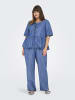ONLY Carmakoma Hemd in Medium Blue Denim