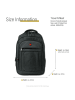 Travel n meet Freizeitrucksack Polyester ca. 37cm breit ca. 56cm hoch