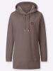 WITT WEIDEN Long-Sweatshirt in dunkeltaupe