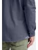 FQ1924 Langarmhemd FQSteven piqué knitted LS shirt in Dunkelblau