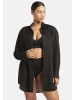 Sea Level Resort Linen Cover Up in BLACK