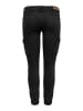 ONLY Cargo Jeans Hose Mid Waist Denim Jogger Pants ONLMISSOURI in Schwarz