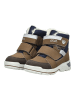 PEPINO Stiefel Braun/Blau
