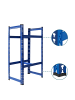 relaxdays Reifenregal in Blau - (B)60 x (H)100 x (T)35 cm
