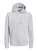 Jack & Jones Kapuzenpullover in Light Grey Melange