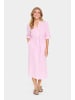 SAINT TROPEZ Kleid HaddaSZ Gerade Passform in Fandango Pink White Stripe