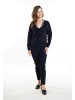 Usha Damen Cardigan Mit Perlen in Schwarz