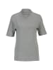 Rich & Royal T-Shirt Eco Vero Funnel Neck - T-Shirt in grau