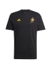 adidas Performance T-Shirt Salah Graphic in schwarz / gelb