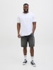 JACK & JONES PLUS Jeans-Shorts in Black Denim