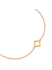 Glanzstücke München Armband Kleeblatt aus Edelstahl in gelbgold in gelbgold