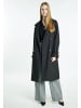 DreiMaster Damen Trenchcoat in Schwarz