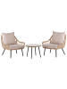Beliani Kissenbezug LAURETO in Beige - (W) 56 x (H) 15 x (L) 52 cm