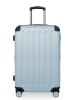 Hauptstadtkoffer Spree - Mittelgroßer Hartschalenkoffer Trolley TSA, 65cm, 4 Rollen, 74 L in Pool blau
