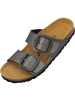 Palado Pantoletten Samos EGS Grande in Grau Metallic
