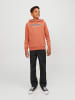 JACK & JONES Junior Kapuzen-Sweatshirt in ginger