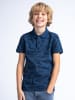 Petrol Industries Poloshirt mit All-over Muster Paradiso in Blau