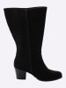 sheego Weitschaftstiefel in schwarz
