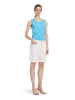 Betty Barclay Basic-Top mit Rundhalsausschnitt in Cyan Blue