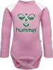 Hummel Druckknopf Strampler Raglanärmel Hmldevon Mädchen in ZEPHYR