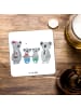 Mr. & Mrs. Panda Bierdeckel Koala Familie zwei ohne Spruch in Weiß