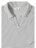 Cecil Kurzarm Poloshirt mit Streifen in Blau