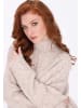 DreiMaster Vintage Women Poncho in beige melange