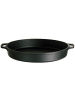 GAUMENKICK Grillpfanne Gusseisen in schwarz - D: 30cm