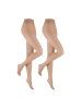 Hudson Feinstrumpfhose Simply 20 To Go 2-Pack hochelastisch in Teint