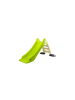 Wisam® Gartenrutsche für Kinder, 3-stufige Leiter, Limette, 75 cm