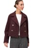 Zero  Jacke in Wolloptik in Palazzo