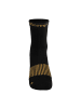 Kempa Socken LOGO CLASSIC in schwarz/gold
