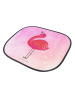 Mr. & Mrs. Panda Sonnenschutz Auto Flamingo Stolz ohne Spruch in Aquarell Pink