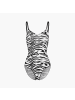 CFAB Figurformender Body mit Slip in Zebra
