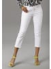 Aniston SELECTED Straight-Jeans in weiß