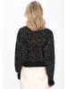 myMo Women Sweater in black melange