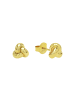 Amor Ohrstecker Silber 925, gelbvergoldet in Gold