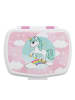 COFI 1453 Unicorn Kinder Brotdose – Lunchbox Pausenbox Schulbrotbox in Lila